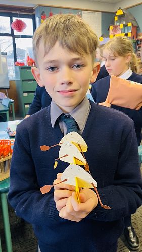 Year 5 Dragon boat craft