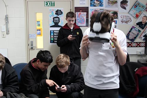 VR Experience for Digital Technology Students