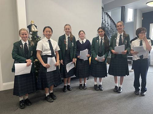 Christmas Carolling in the office to our great staff there