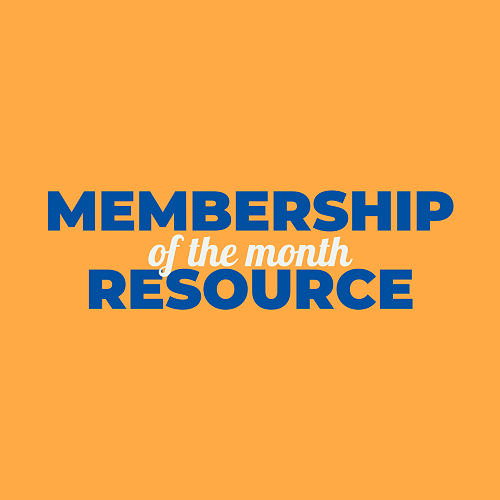 Membership resource of the month (Instagram Post)
