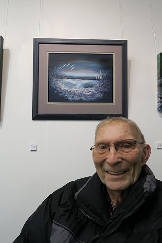 Peacehaven resident Jack Macdonald showcasing one 