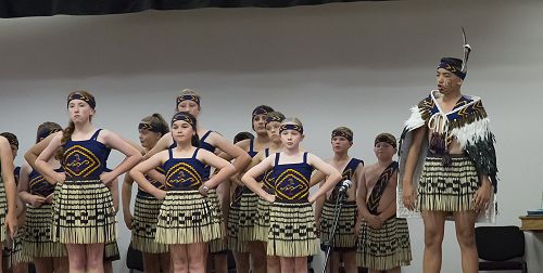 Preston giving his wonderful korero