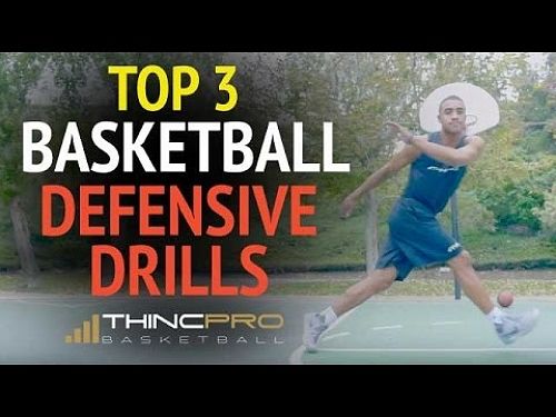 Video: Top 3 BASKETBALL DEFENSIVE DRILLS - How to Improve Quickness for Basketball Defense