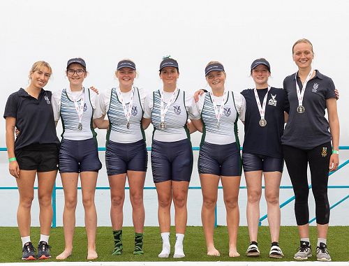 Novice Under 18 Quad Silver Medalists