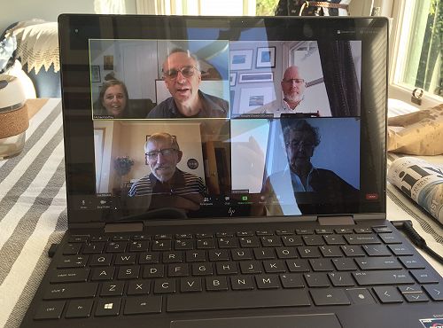 Gathering for prayer...