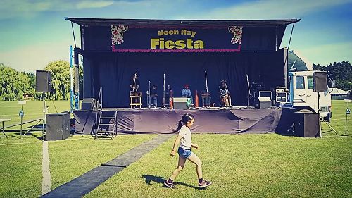 Video: Addington Te Kura Taumatua  Polynesian Percussion Group at the Hoon Hay Fiesta 2020