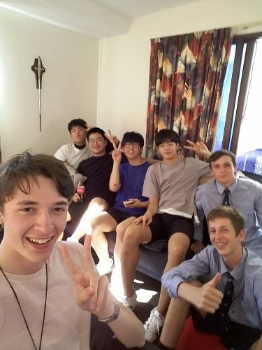 Hanging out with Friends after school