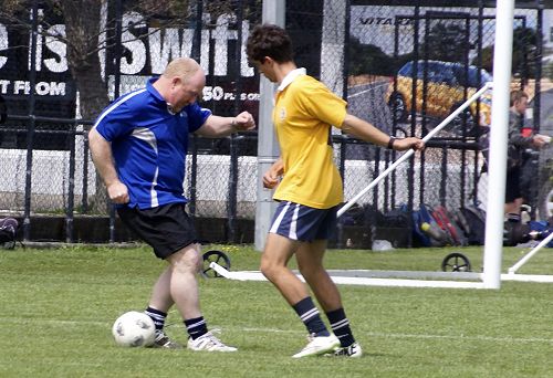 Staff v Prefects Football 2020