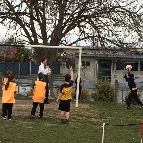 Soccer tournament - Room 7 vs Room 10   2-2 draw