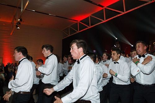 George Waddy, Connor Sullivan, Patrick Harnett, Maui Brennan and Cameron Bartlett