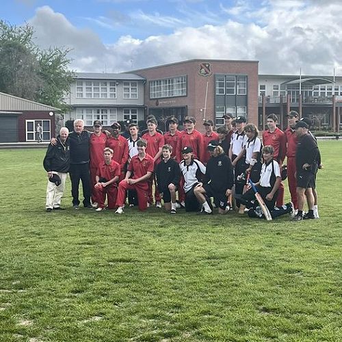 The HBHS 1st XI Cricket team