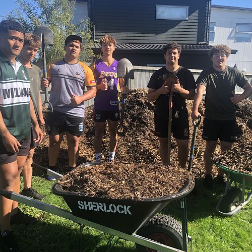 First XV rugby team at Donny Park
