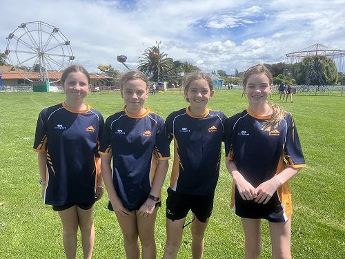 Year 7/8 Taya, Hannah-Rose, Kyla and Haana