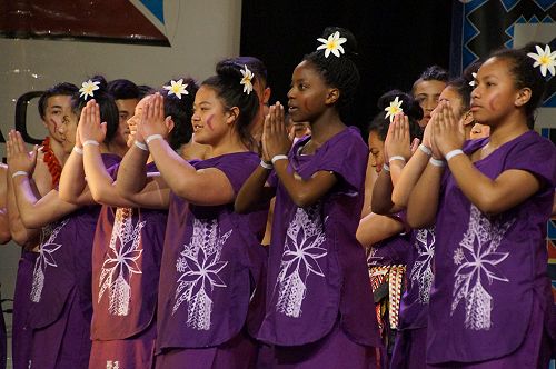 Empire performing at the Polyfest