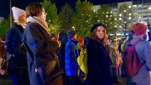 At the 27 September Literary Trolleybus reading.