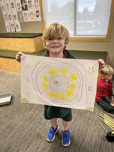Phoenix's fantastic Matariki kite design!