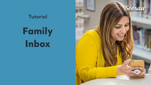 Video: Families use private messages to communicate with teachers in Seesaw