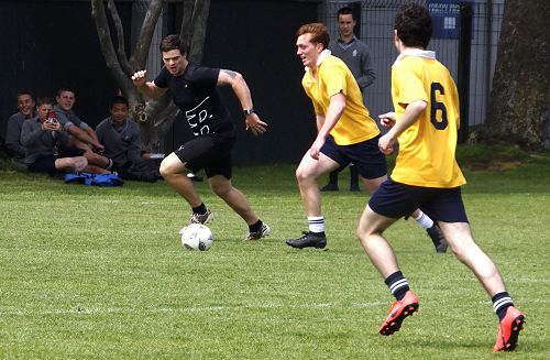Staff v Prefects Football 2020