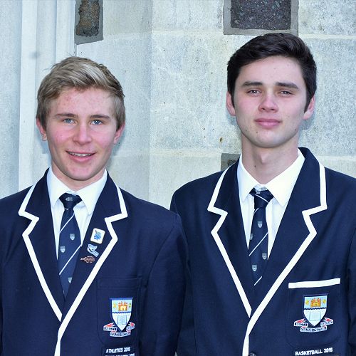 National Blues Recipients Nathan Hill and Taiaroa Flavell