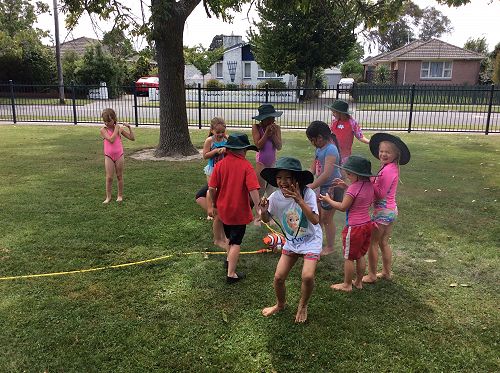 Cooling off with Team Waipuna