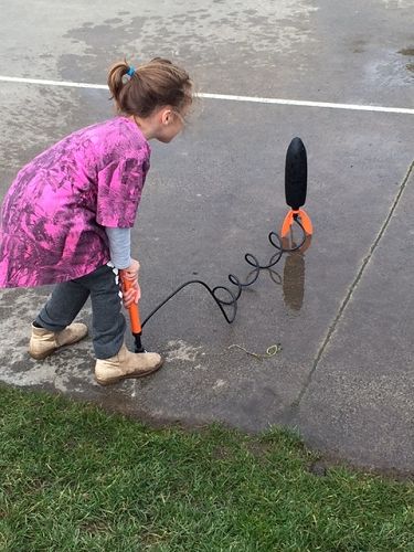 Watch my rocket go.  Exploring with Science