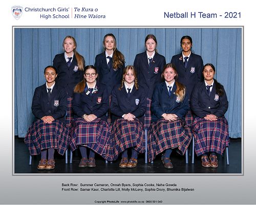 Netball H Team 2021