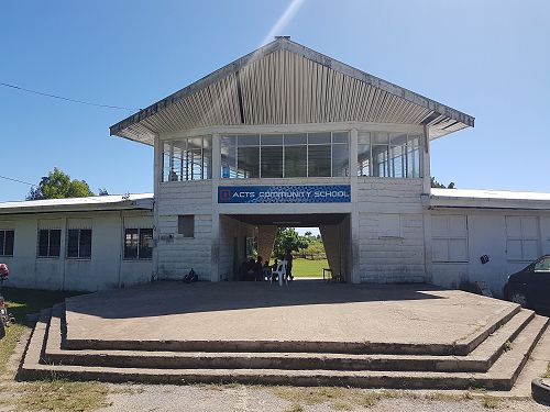 ACTS Community School in Tonga - pre Cyclone Gita