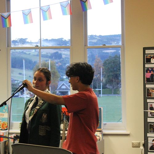 Arts Prefects Emilio & Grace hosting their own student-led music showcase