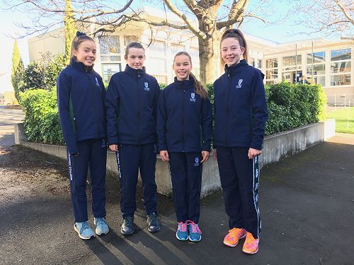 Ella Hou, Catherine Lund, Caitlin Butson, Grace Darling