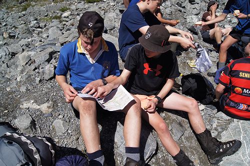 Jack and Will employ their map and compass skills