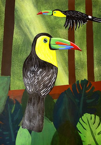 Rebeka Brown -  Acrylic Painting