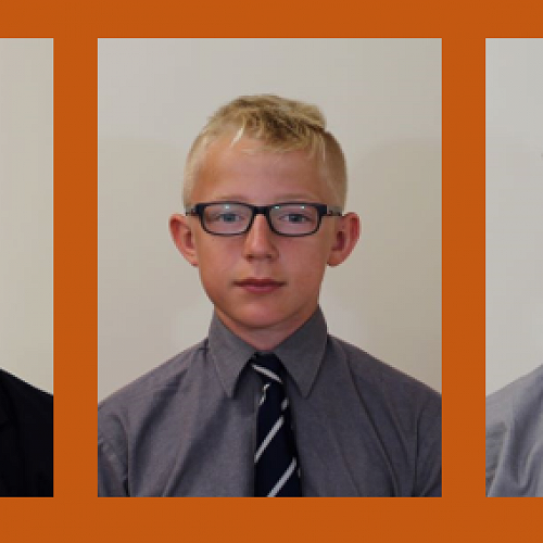 Elliott Alloo, Ryan Dey and Harry Summers