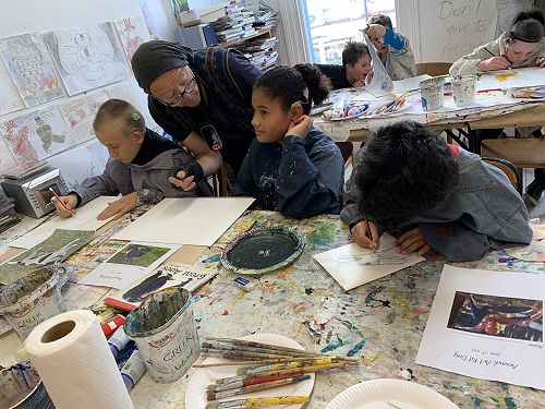 Tasman Jah Sio with Wayne