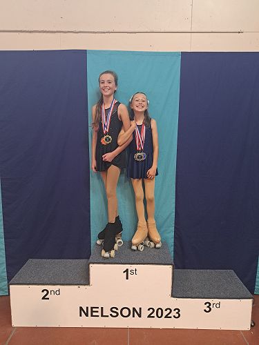 Summer Gainsford and Marlie McCaughan - Roller Skating Southern Regional Championships - April 2023