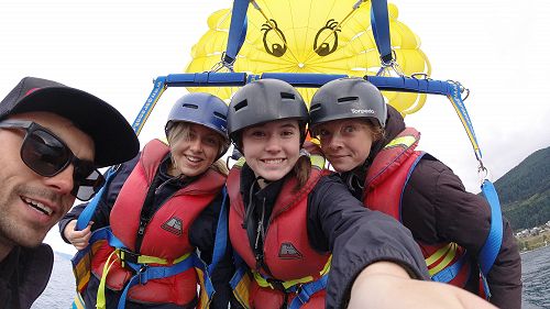 Parasailing with Queenstown Paraflight