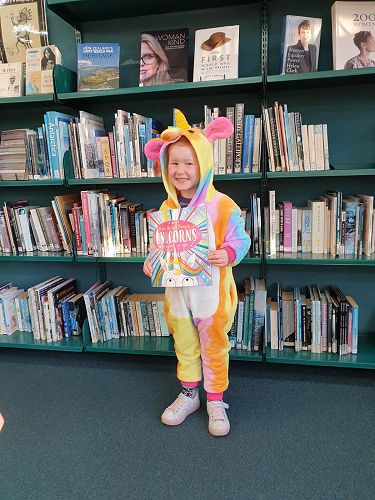 Students enjoying Fictional Character Dress Up Day