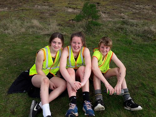L-R Jenna Clearwater, Laura Hunter, Jed Tisdall