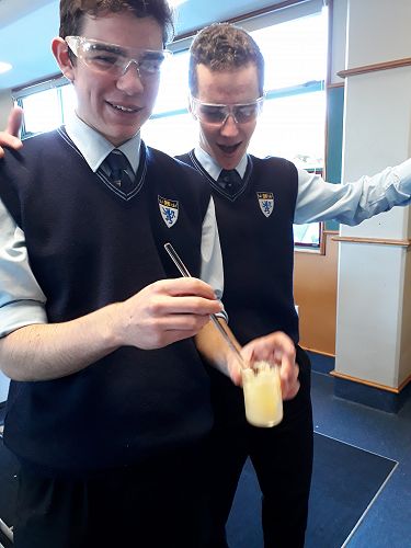 Alex van der Weerden (left) and Riley Smith