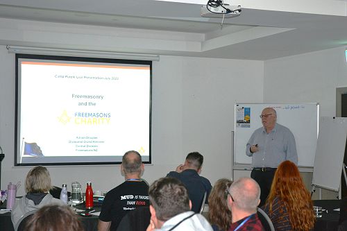 Adrian Douglas, Divisional Grand Almoner, Central Division - The Freemasons Charity