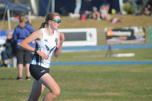 Melanie pushing through