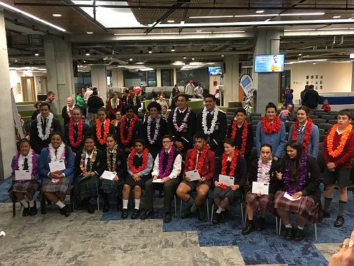 Student winners from around Dunedin