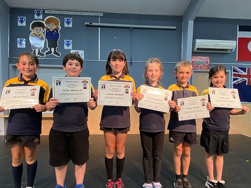 Room 12 Class councillors