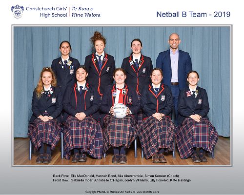 Netball B Team 2019