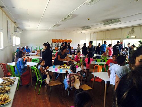 Our first wharekai at Richmond Primary school 2015