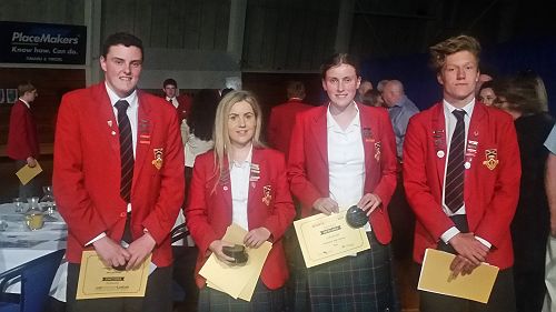James, Kate, Lydia and Stephen at the Sports Award