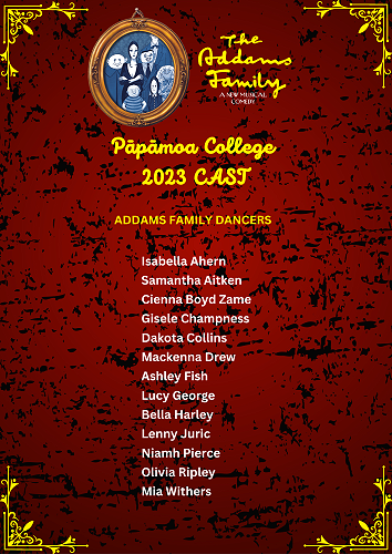 Addams Family Dancers