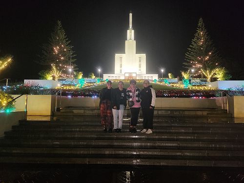 House Parents at LDS Temple Christmas Lights