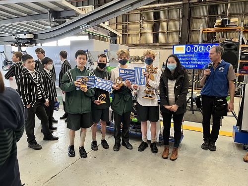 EPro8 2022 Grand Final winners - Team Short Circuit