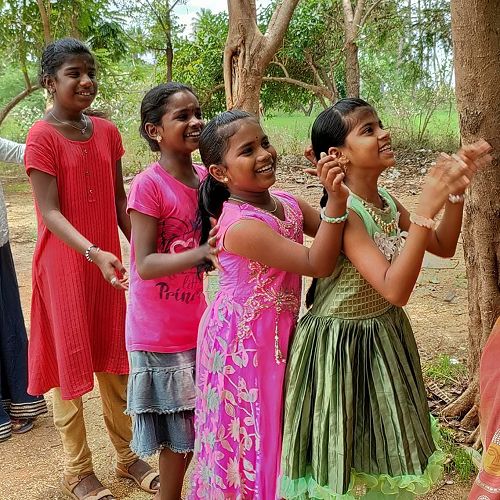 Dalit
and Tribal children in the state of Tamil Nadu, south India