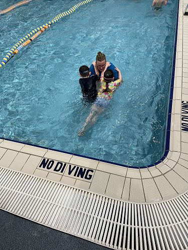 Swimming at Graham Condon